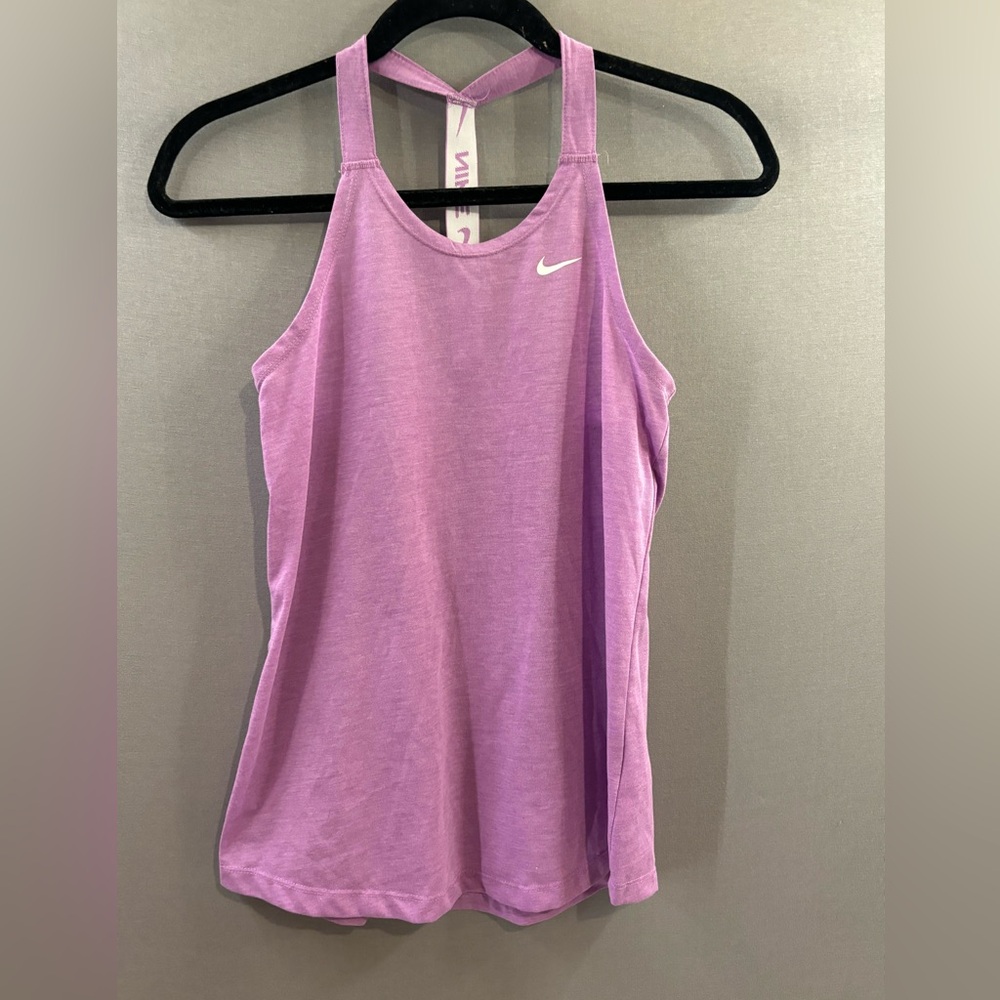 Nike women’s racer back tank size XS purple activewear workout running sports